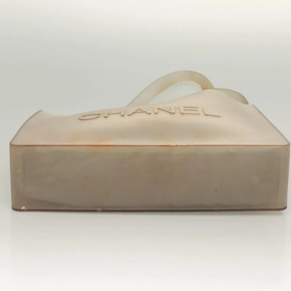 CHANEL Tote Bag Rubber Gray CC - Picture 6 of 14